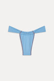 Beckett Micro Bikini Bottom - Capri Sky