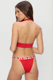Coco Skimpy Bikini Bottom - Red Dottie