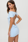 X Jennie Jen Mini Dress - Powder Blue