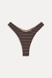 Full Moon Reversible Bikini Bottom - Saddle Up