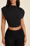The Sandra Corset Top in Black