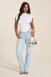 The Sandra Corset Top in White