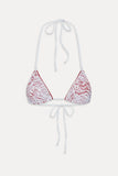 Nick Triangle Halter Bikini Top - Sweet Bloom