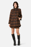 Wilma Check Coat