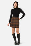 Wilma Check Mini Skirt