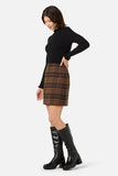 Wilma Check Mini Skirt