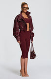 Bailey Jacket - Cherry Lacquer