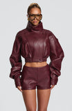 Bailey Jacket - Cherry Lacquer