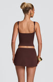 Bea Top - Plum Brown
