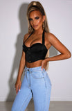 Aaliyah Corset - Black
