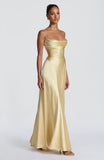 Adelina Maxi Dress - Lemon