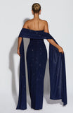 Agnes Shawl - Navy Sparkle