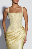 Alexandria Maxi Dress - Lemon