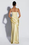 Alexandria Maxi Dress - Lemon
