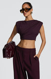 Amara Top - Plum