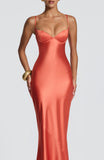 Amorette Maxi Dress - Burnt Orange