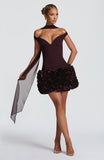 Aveta Mini Dress - Plum