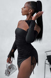 Becca Mini Dress - Black
