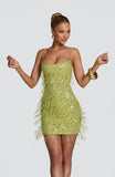 Blaise Mini Dress - Olive