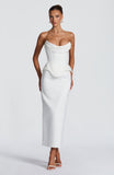 Calliope Midi Skirt - Ivory