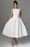 Clarabella Midi Dress - Ivory