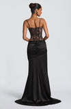 Claudette Maxi Skirt - Black
