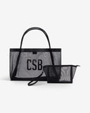 Mesh Tote Bag | Black