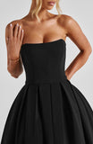 Edith Midi Dress - Black