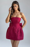 Elenora Mini Dress - Red