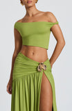 Saira Maxi Skirt - Olive