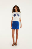 White Farm Rio Starfish Cut-Out T-Shirt