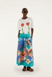 White Tropical Rose T-Shirt