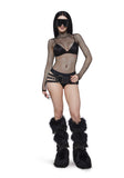 Because I Said So Fishnet Bodysuit