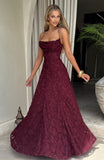 Francis Maxi Dress - Cherry Lacquer