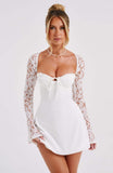 Jacinta Mini Dress - Ivory