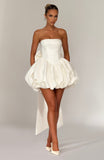 Lotus Mini Dress - Ivory