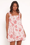 Elena Mini Dress - Red Lobster