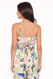 Alba Scarf Top - Cream Resort Isle