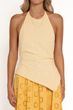 Ilyana Halter Top - Yellow