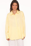 Inez Scallop Shirt - Yellow