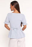 Kameran Top - Pale Blue