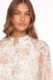 Marni Top - White Multi Floral