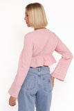Reed Long Sleeve Top - Pink