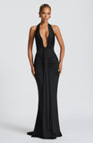 Rosetta Maxi Dress - Black