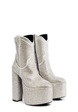 Western Treasures Platform Boots