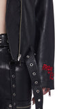 Vile Voorhees Oversized Moto Jacket