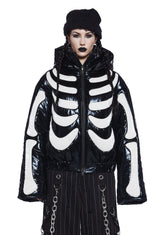 Bone Baddie Puffer Jacket