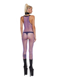 Electric Allure Fishnet Bodysuit