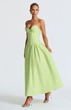 Salma Midi Dress - Lime