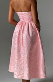 Saoirse Midi Dress - Blush